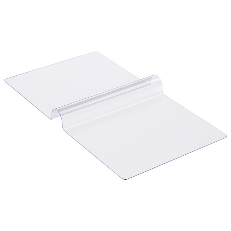 Protecteur de table en PVC transparent, protecteur de bureau en plastique de 2,0 mm d'épaisseur, L 40 po x L 80 po