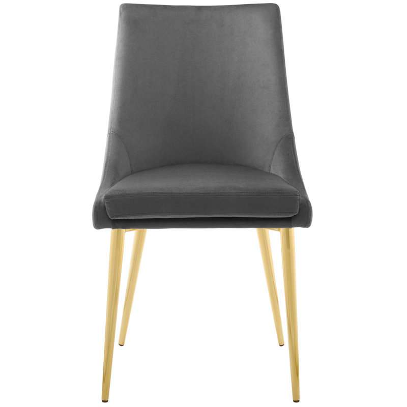 Isle Accent Performance Velvet Dining Chair by Modway, Gray