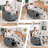 Rocking Recliner Chair, Swivel Glider Reclining Single Sofa Manual Rocker Recliners, Nursery Rocking Chairs With Upholstered Seating For Living Room Office-287611146