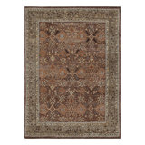 Oushak Hand Knotted Wool Floral Area Rug
