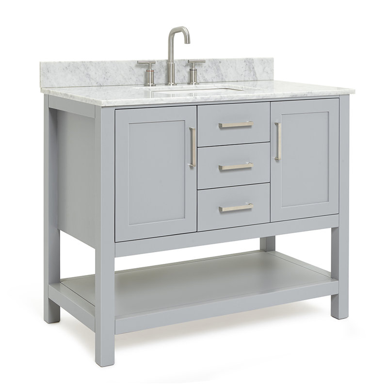 Bayhill 43'' W Single Vanity, Gray