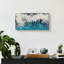  «Bering Strait 1» par Alicia Ludwig, art mural en verre acrylique, 24 po x 12 po
