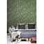 Rouleau de papier peint feuilles tropicales L 33 pi x l 20,5 po Phyllis-1028526746