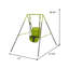XNS001 Indoor-Outdoor Baby Swing With Safety Seat