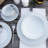 Noritake Linen Road Set Of 4 Dinner Plates, 10-1/2"