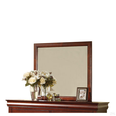 Philippe III Cherry Finish Mirror