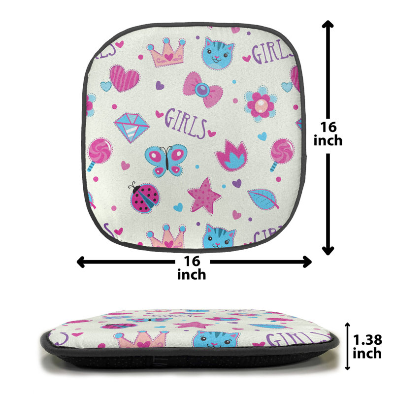 Coussin de siège amusant Funny Doodle