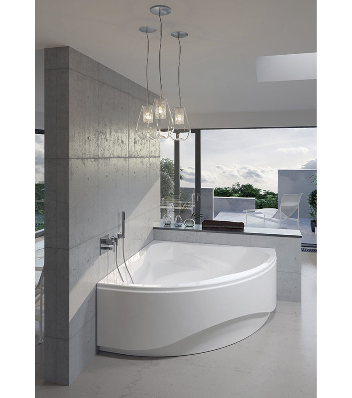 1500mm x 150mm Soaking Acrylic Bathtub