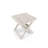 Seaview Fully Assembled All-Weather Recycled HDPE Outdoor Folding Side Table-1090427630