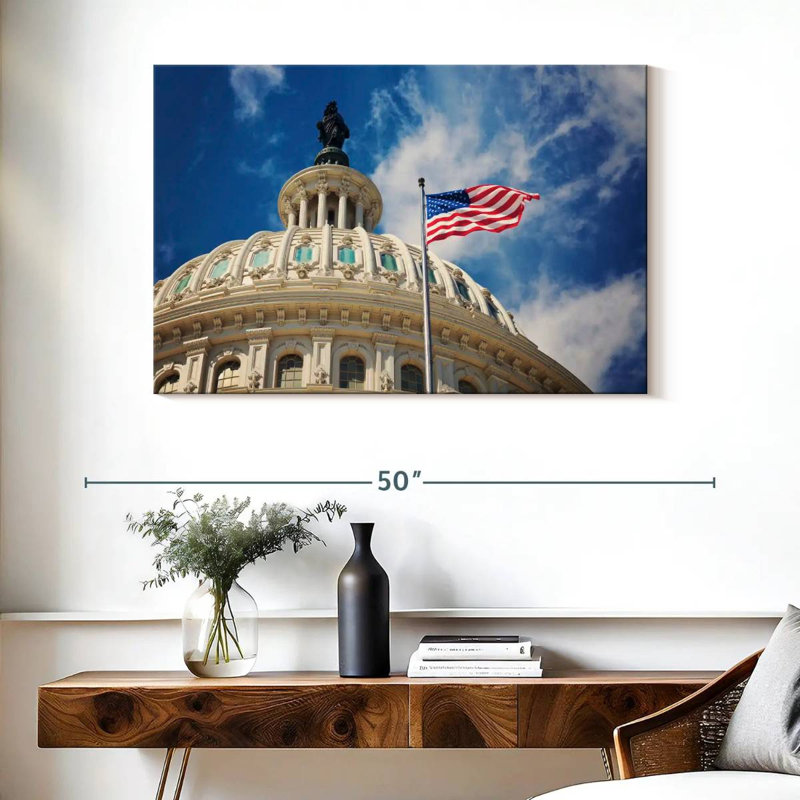 Lilie Washington DC Capitol Dome, 26" H x 39" W