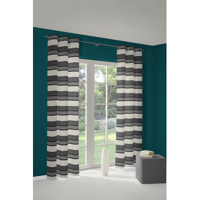 Menorca Room Darkening Curtain Single Panel