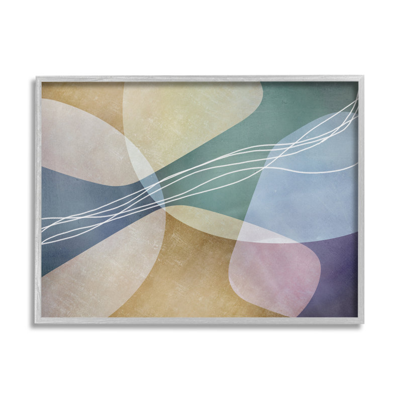 «Abstract Shapes And Lines On Wood» par Urban Epiphany, impression, H 11 po x l 14 po x P 1,5 po