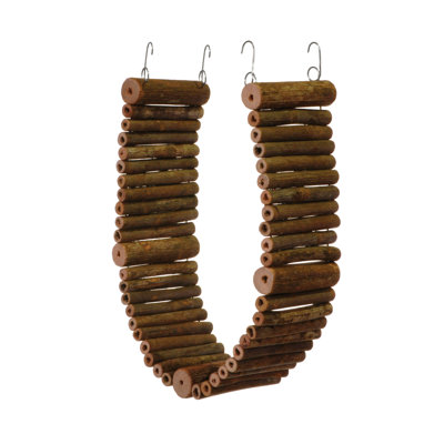 One-of-a-Kind 0.25'' Wood Bird Perch for Inside Cage