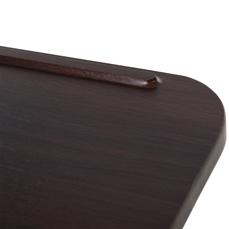 Hopkint 77cm W Manufactured Wood Bedside Table, Brown/White