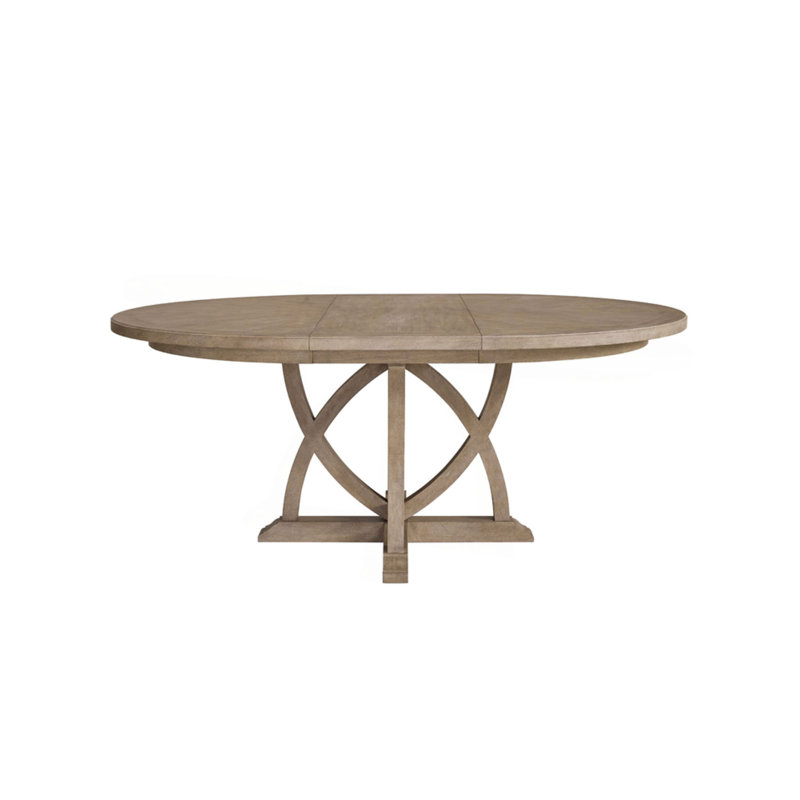 Table de salle à manger ronde extensible