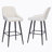 Lemarcus Upholstered Counter Stool with Metal Frame-810680605