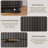 31.5" Wide Modern Chest Of Drawers With Lighting,Fluted Dresser For Bedroom With 5 Drawers-987009756