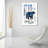" The Blue Bear " Print-689259353