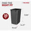 Rev-A-Shelf Poubelle (s)-96003675-96003676