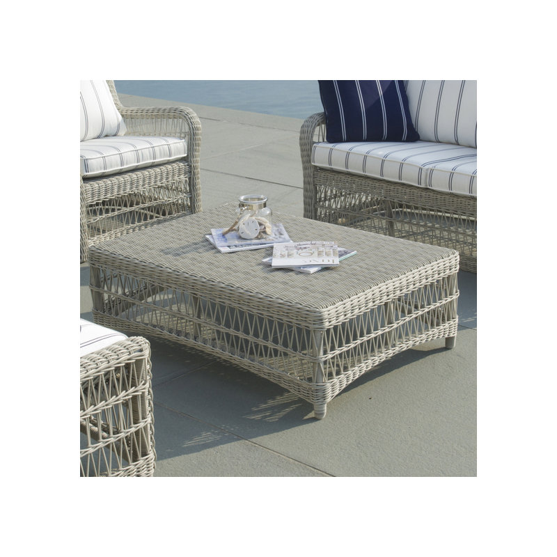 Southampton Outdoor Coffee Table, Oyster