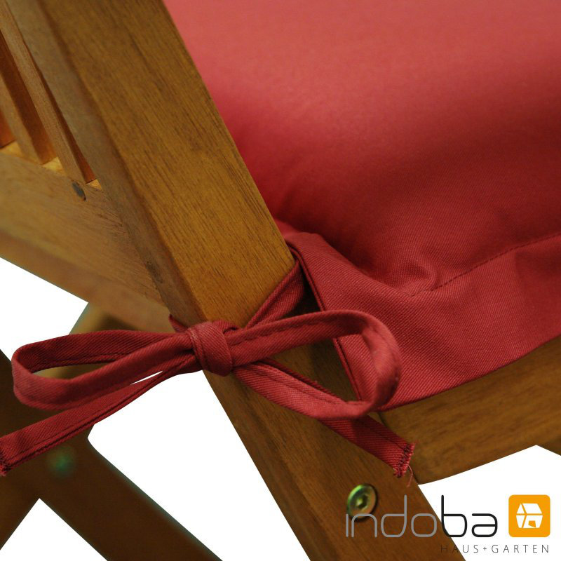 Premium Dining Chair Cushion, Red