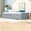 Lit plateforme simple en bois 2 tiroirs-1098975241