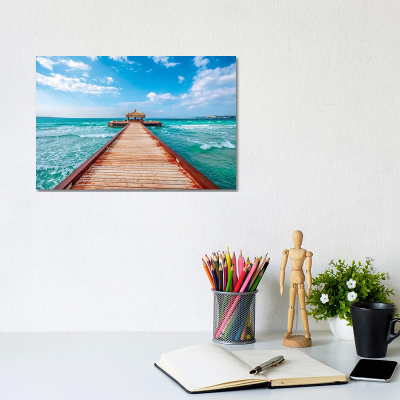 Windy Sea by Nejdet Duzen - Print on Canvas, Wrapped Canvas, 66.04 cm H x 45.72 cm W x 3.175 cm D