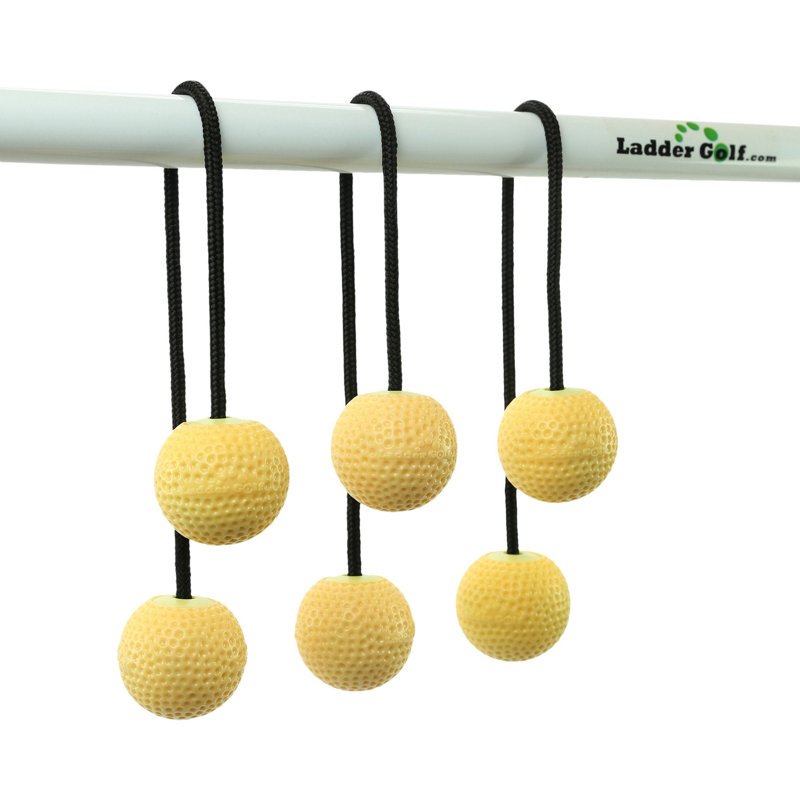 Ladder Golf Soft Bolas, Jaune