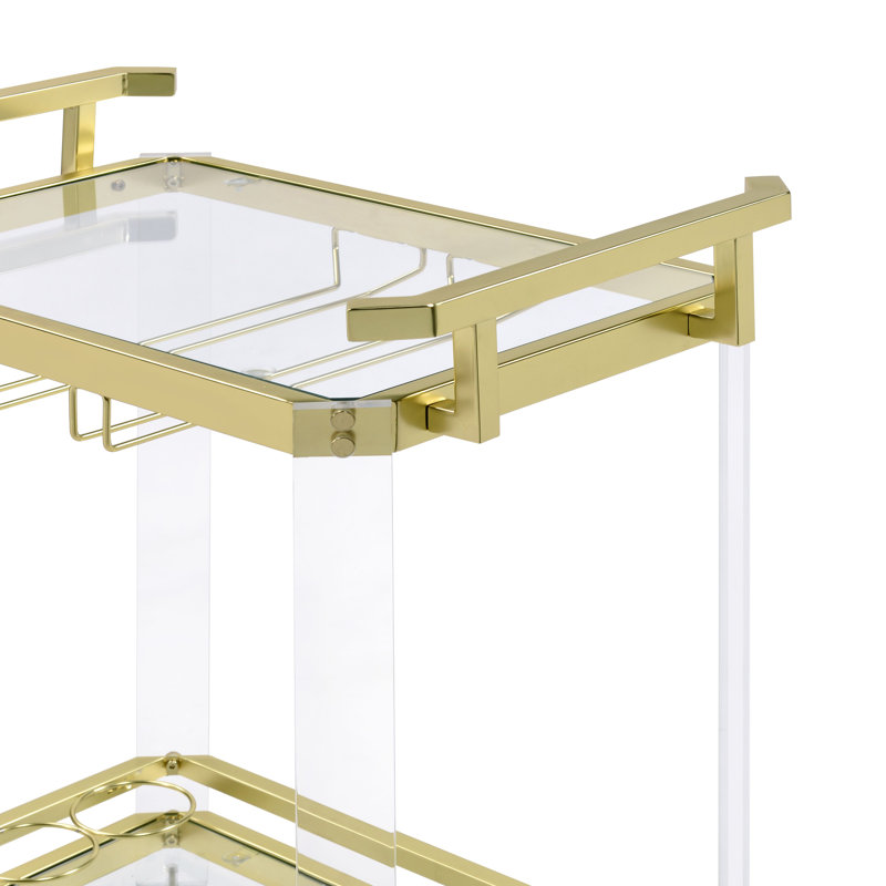 Cartie Bar Cart, Gold