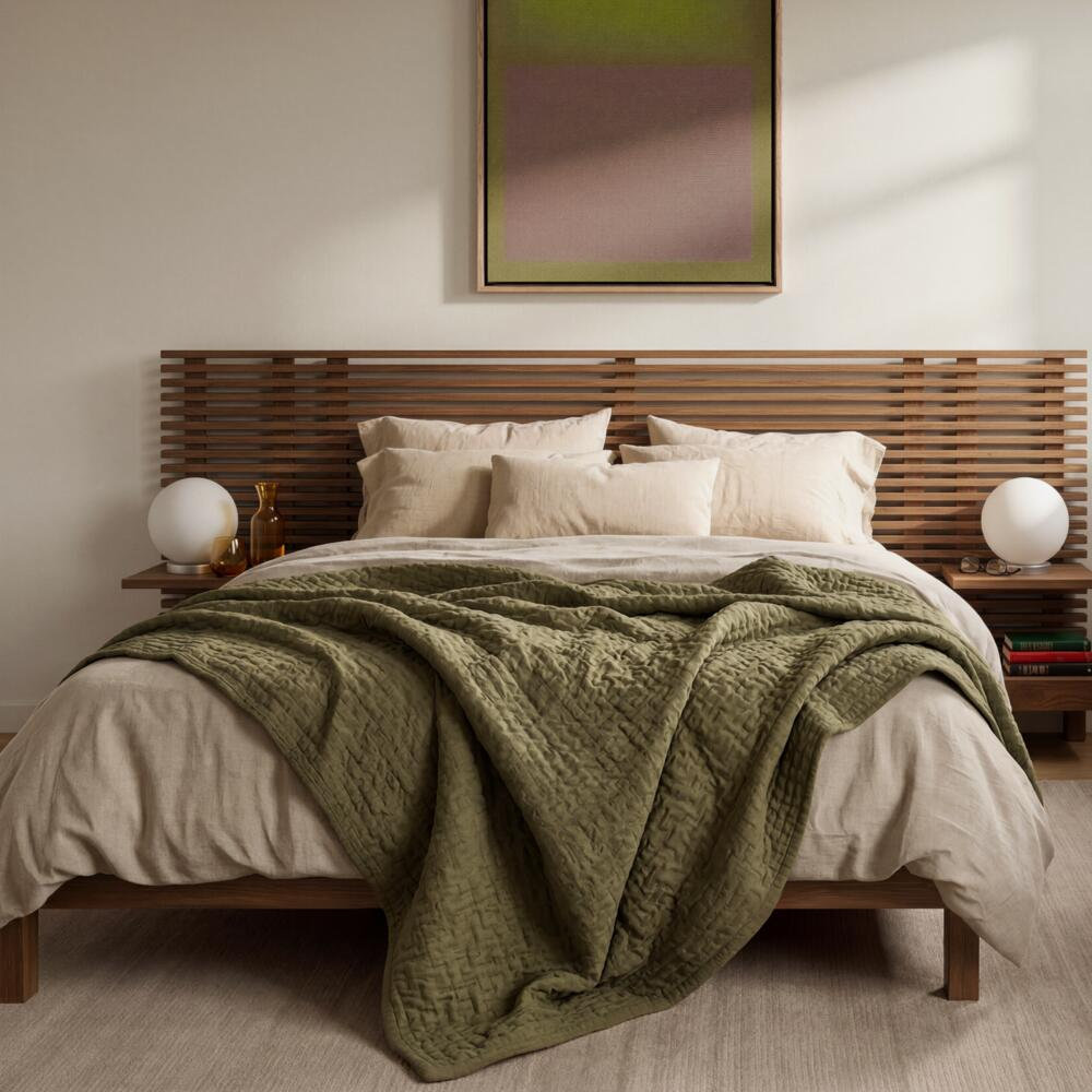 Queen Duvet Cover + 2 Standard Pillow Shams, Fawn