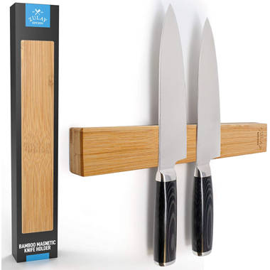 URKNO Universal Knifeless Magnetic Knife Block URKNO