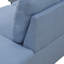 Canapé modulaire en L 101,5 po en tissu Calico de 101,5 po avec méridienne gauche et repose-pieds Calico