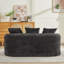 Petits canapés en chenille durable, aucun assemblage requis, conception moderne