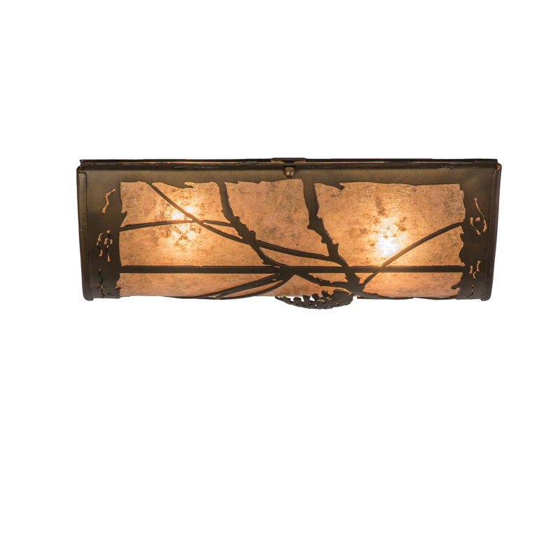 Rustic Lodge 2 - Light Flush Mount