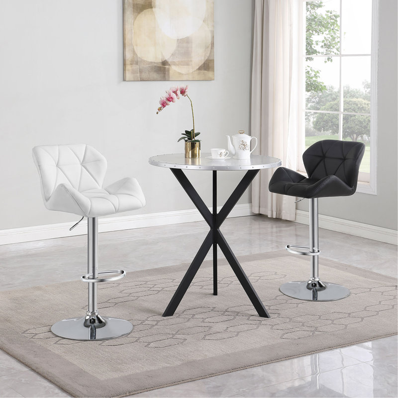 Ensemble de 2 tabourets de bar Kerwin