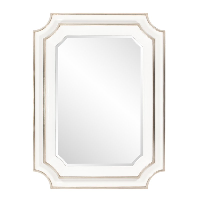 Dante Accent Mirror, White