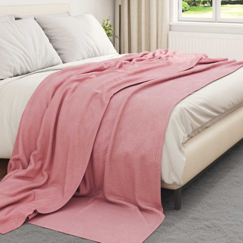 5.5-51 Throw Blanket, 270cm x 240cm, Pink