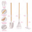Kids Wheelbarrow With Gardening Tools Set-9pcs Metal-125122138