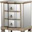 Desdemona 48cm W Solid Wood Bedside Table