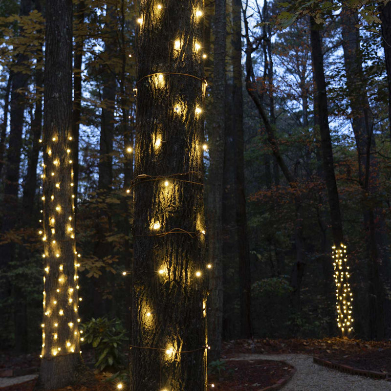 Trunk Wrap LED Stretch Net Lights, Warm White