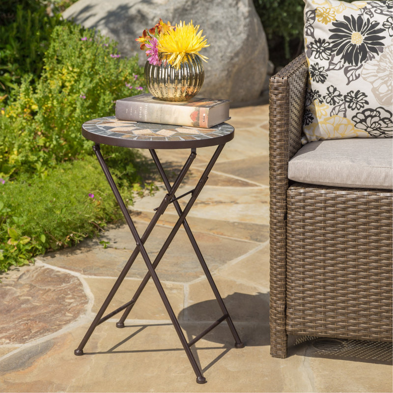 Table de bout en argent
