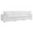 Polyester Blend Pure White selected
