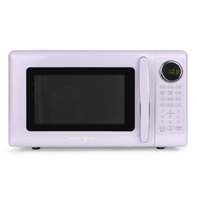 Retro 0.7 Cu Ft Microwave - Pink