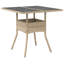 Petronio Square Metal Outdoor Dining Table , 80cm cm W 80cm cm D-2005314883