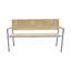 Quillian Stainless Steel Outdoor Bench-72056363
