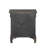 Louis Philippe Dark Gray Nightstand