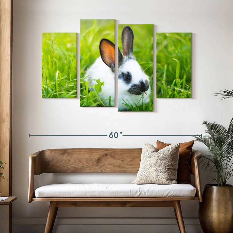 Brampt Grass Munching Rabbit
