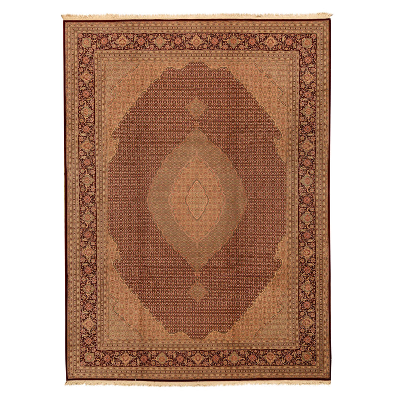 Tapis vin de haute qualité noué à la main