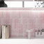 Metropolitan 1.97 in. X 9.85 in. Polished Ceramic Subway Wall Tile-99175779