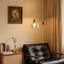 Luminaire suspendu en laiton 1 lumière